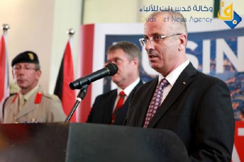 الحمد الله يثمن دور بريطانيا في دعم الموازنة الفلسطينية 