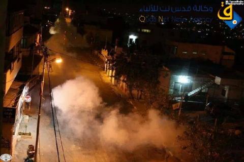 صور.. اعتقال 3 نشطاء من خيمة الاعتصام مع الاسرى شرق القدس