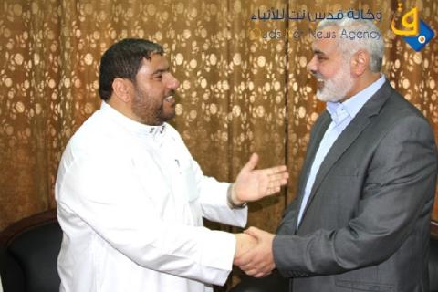 هنية يشيد بجمعية الفلاح الخيرية والقائمين عليها وبأهل الخير في الخليج العربي