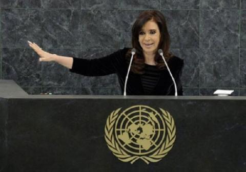 رئيسة الأرجنتين تفجر قنبلة أمام مجلس الأمن وتهاجم امريكا
