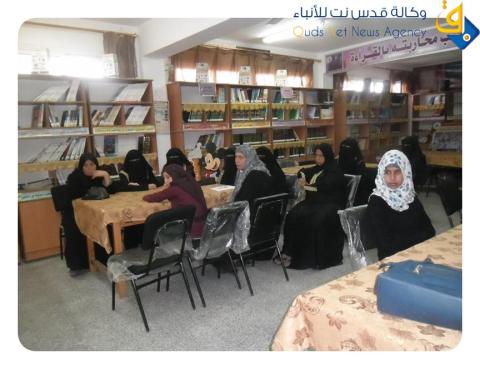 انطلاق برنامج محو الأمية بمدارس غرب خان يونس