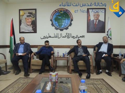 خلال لقائه كتانة..الحايك يطالب بإعفاء القطاع من رسوم الكهرباء