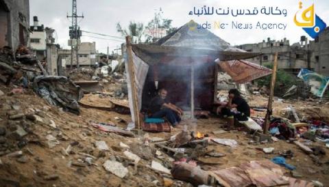 المدمرة بيوتهم يصرخون مجددًا للمطالبة بتسريع الإعمار