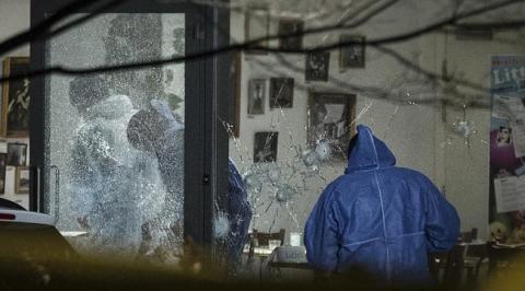 قتيلان بكنيس وباجتماع حضره رسام مسيئ للنبي محمد في كوبنهاغن