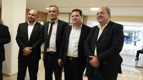 القائمة المُشتركة تُطلق حملتها الانتخابية باللغة العبرية في تل أبيب