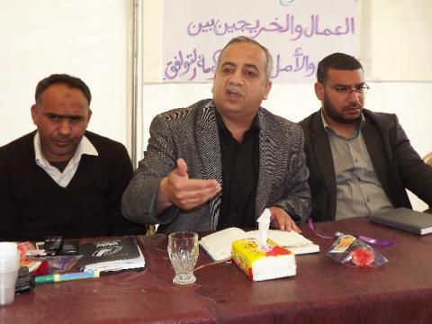 العمصي: نأمل عدم بقاء الحديث عن موظفي غزة ورام الله واستثناء  " العمال "