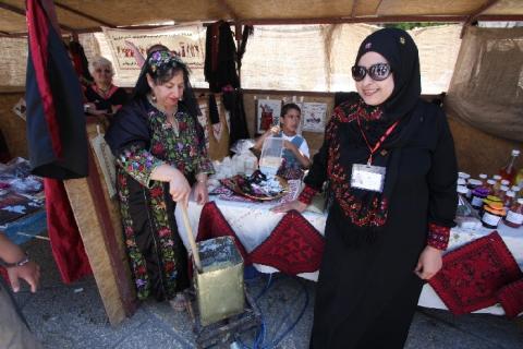 افتتاح مهرجان "التجارة العادلة" 2015 في بيت لحم