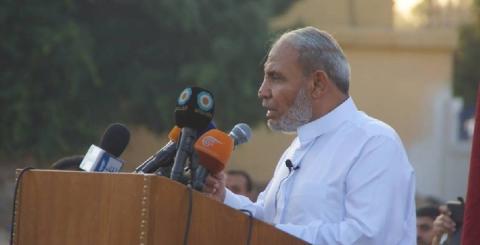 الزهار يدعو لتوحيد الصف الفلسطيني لدعم الانتفاضة