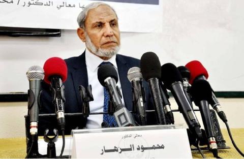 الزهار: السلطة لا تريد إعمار غزة