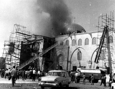 الذكرى الـ50 لإحراق المسجد الأقصى المبارك
