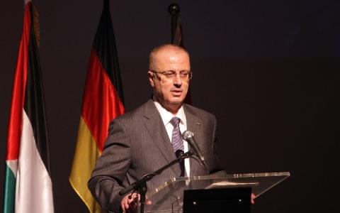 الحمد الله يطلع وفدا برلمانيا ألمانيا على الانتهاكات الإسرائيلية بحق القدس