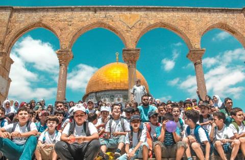 جمعية الأقصى تختتم مخيمها الصيفي الأول "طلائع الأقصى "