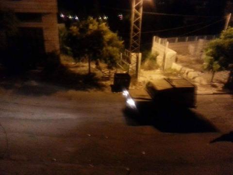 القاء زجاجات حارقة على حي استيطاني في القدس
