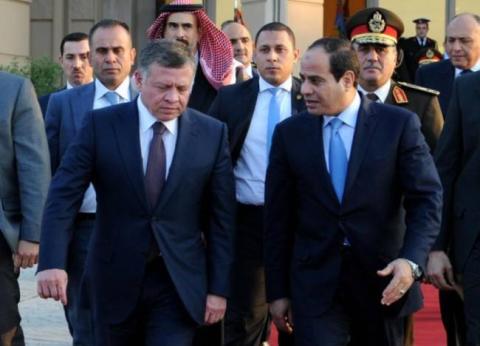 السيسي وملك الأردن ينددان باقتحام المسجد للأقصى