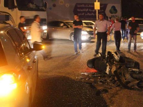 4 اصابات في حادث سير جنوب قطاع غزة