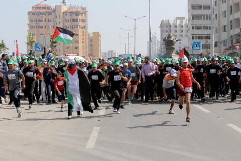 منع ماراثونا مقدسياً مضاداً لسباق تهويدي