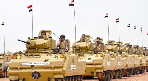 الجيش المصري: مقتل عدد من منفذي الهجوم على مسجد بسيناء