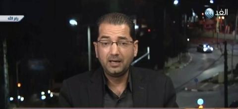 عليان: لا خيارات سوى المصالحة والوحدة الوطنية