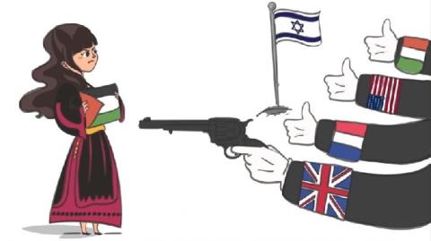 الرسوم المتحركة.. من وسائل النقد في غزة