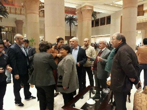 الديمقراطية ترحب بالبيان الختامي لحوار القاهرة وتدعو للعمل على تنفيذه كاملاً