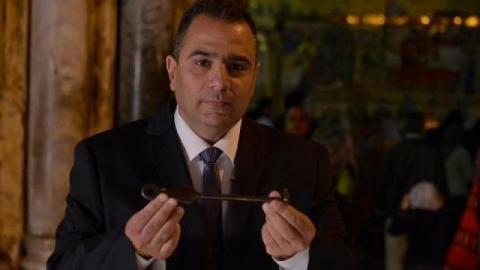 أمين مفتاح كنيسة القيامة يعلن رفضه استقبال نائب الرئيس الأميركي