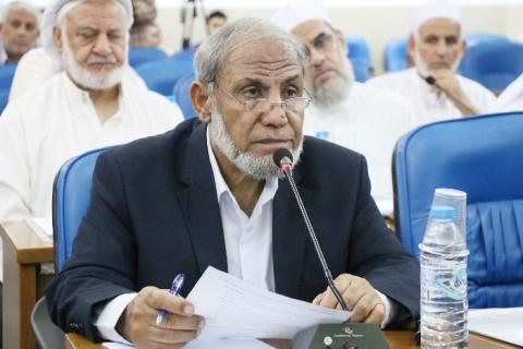 الزهار: حكومة الحمدالله غير شرعية لأنها لم تمنح الثقة من التشريعي