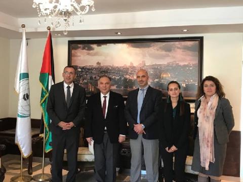 الرويضي يبحث مع السفير التركي الأخطار المحدقة بالقدس