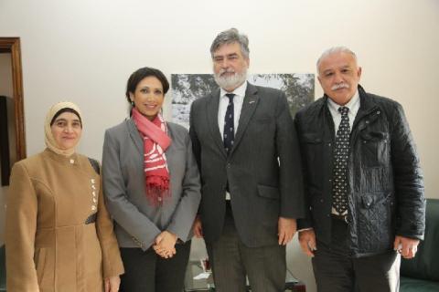 الإحصاء الفلسطيني والممثلية الكندية يعقدان اجتماع مشترك