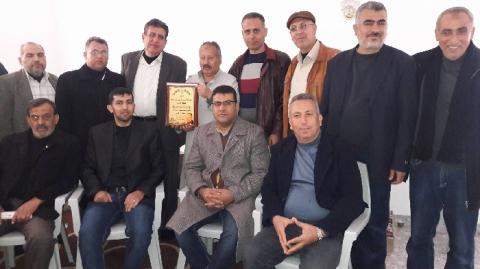 “حسام“ وهيئة الأسرى بغزة تكرمان المحرَرَين بركة وابو حطب والأسير الطبش .