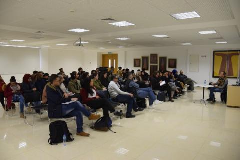 دار الكلمة الجامعية تستضيف المخرج رائد انضوني في ماستر كلاس