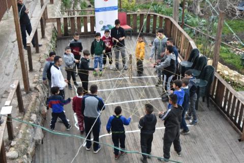 مدرسة نور القدس تختتم مخيمها الشتوي في إحدى قرى القدس