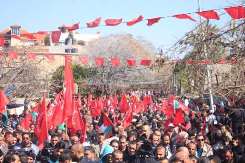 الجبهة الديمقراطية تعقد مؤتمرها في الضفة والقدس