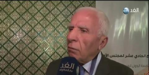 الأحمد: نقبل أنْ تعلن مِصر من الذي يُعرقل تنفيذ المُصالحة