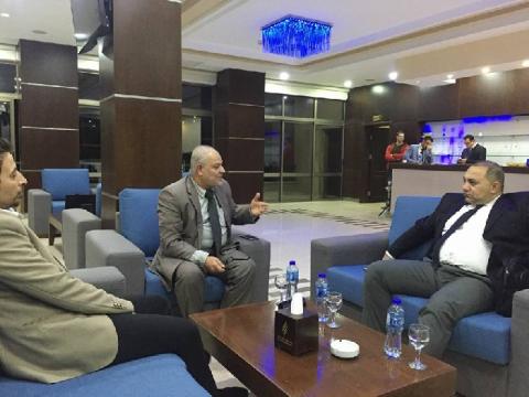 التجمع المستقل يبحث مع رئيس الوفد المصري سُبل دفع المصالحة