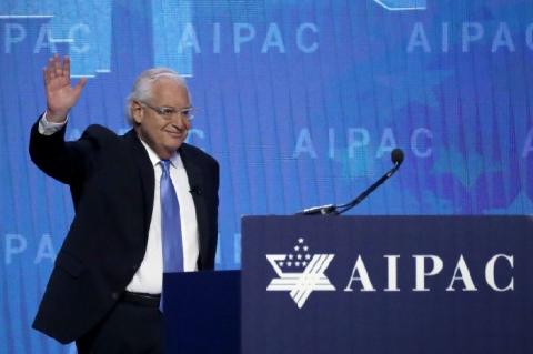 فريدمان: “نؤمن بحكم ذاتي للفلسطينيين“