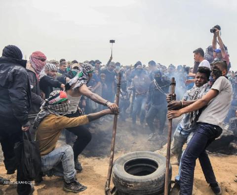 حدود الدم في فلسطين