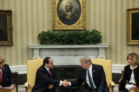 ترامب يستقبل الرئيس المصري في البيت الأبيض في 9 نيسان