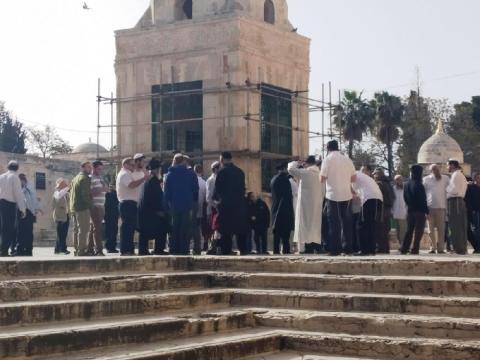 42 مستوطنا يقتحمون المسجد الأقصى