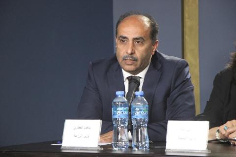العطاري: المحافظة على القطاع الزراعي أولوية وطنية لدى الحكومة