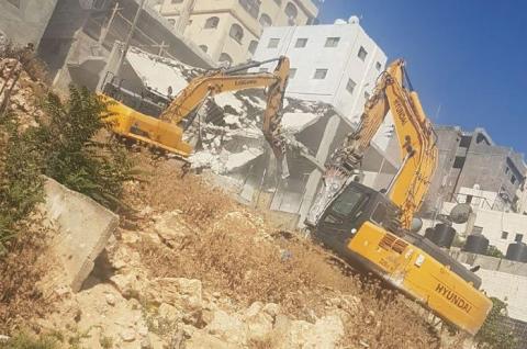 الخارجية: نتابع باهتمام بالغ هدم المنازل والمنشآت وتهجير المواطنين