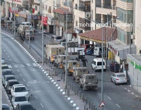 الاحتلال يقتحم مطعما في مدينة الخليل