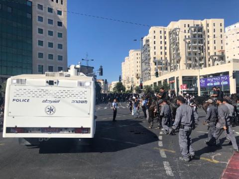 مظاهرات للحريديم في القدس احتجاجا على اعتقال طالب معهد ديني