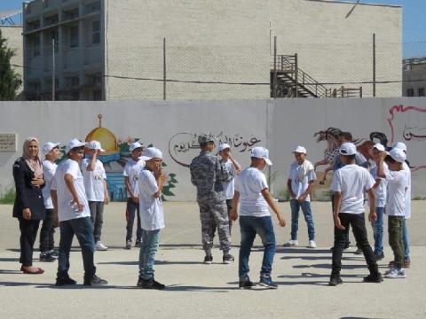 جهاز الضابطة الجمركية في محافظة طولكرم يفتتح فعاليات المخيم الصيفي