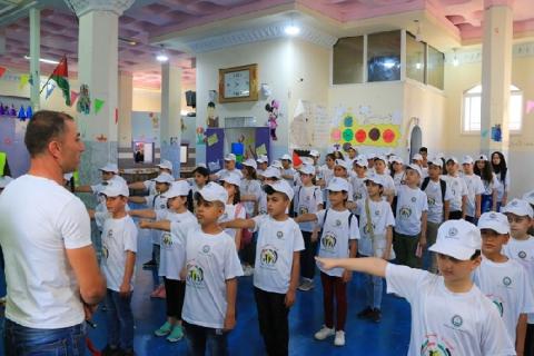 قوة الرياضة تتجلى في “الاصطفاف والصمود“