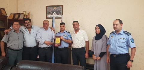 جبهة النضال الشعبي تلتقي مدير عام شرطة طولكرم