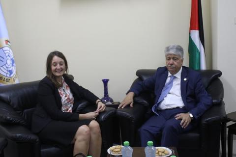 مجدلاني والقنصل السويدي يبحثان سبل التعاون المشترك