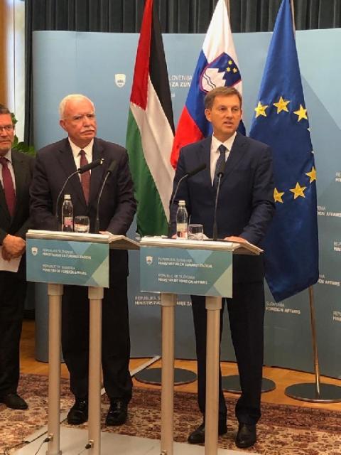المالكي يلتقي نظيره السلوفيني ضمن  جولة بدول اوروبا الوسطى