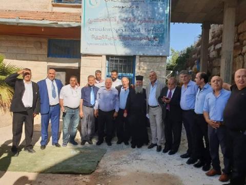 جمعية وادي النيص تكرم الوزير قطامي لدوره في دعم إقامة مستشفى القدس التخصصي