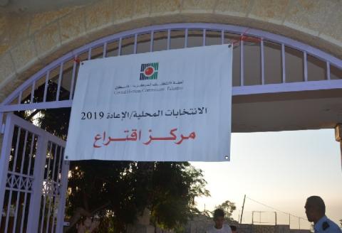 افتتاح مراكز الاقتراع للانتخابات المحلية/الإعادة 2019