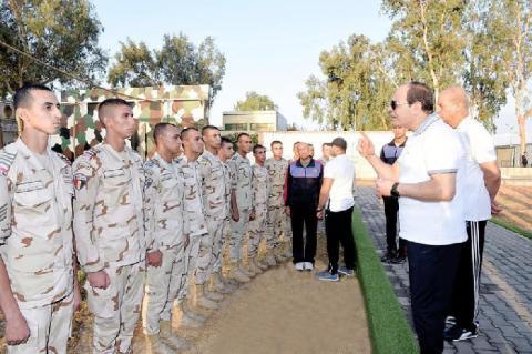 السيسي: موقف مصر “واضح“ بدعم حقوق الشعب الفلسطيني